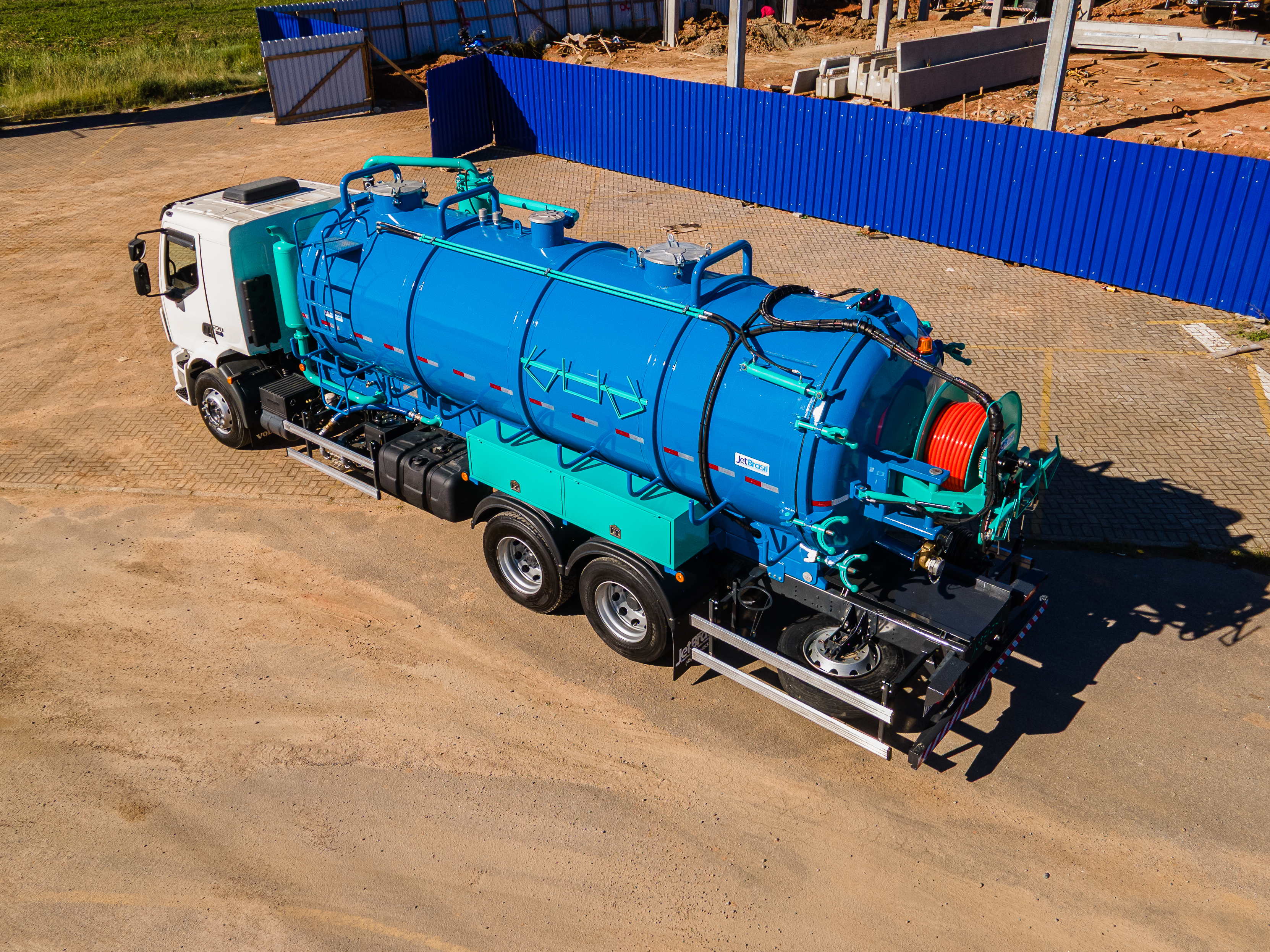 Equipamento combinado vácuo e hidrojato Jet do Brasil